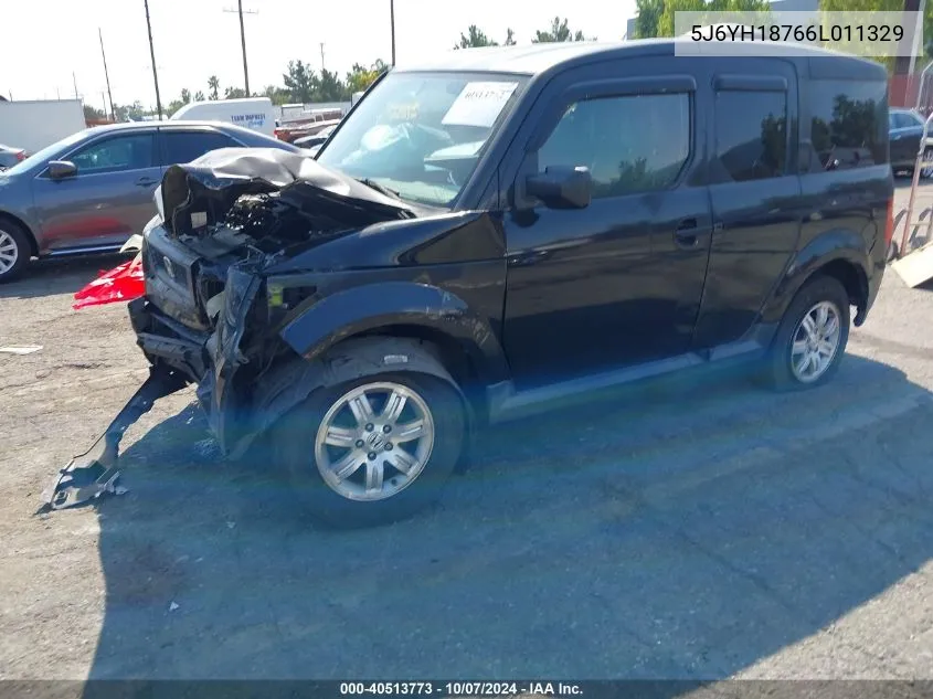 5J6YH18766L011329 2006 Honda Element Ex-P