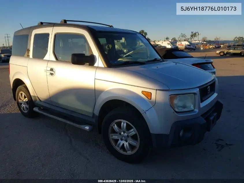 5J6YH18776L010173 2006 Honda Element Ex-P