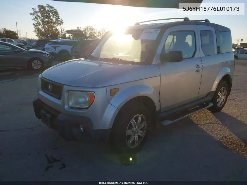 5J6YH18776L010173 2006 Honda Element Ex-P