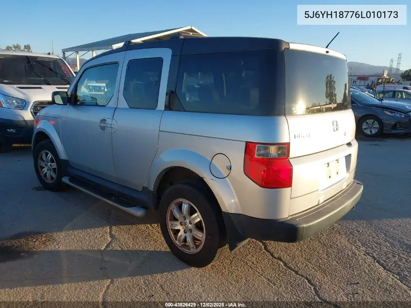 5J6YH18776L010173 2006 Honda Element Ex-P