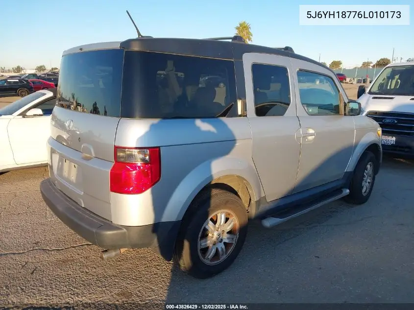 5J6YH18776L010173 2006 Honda Element Ex-P