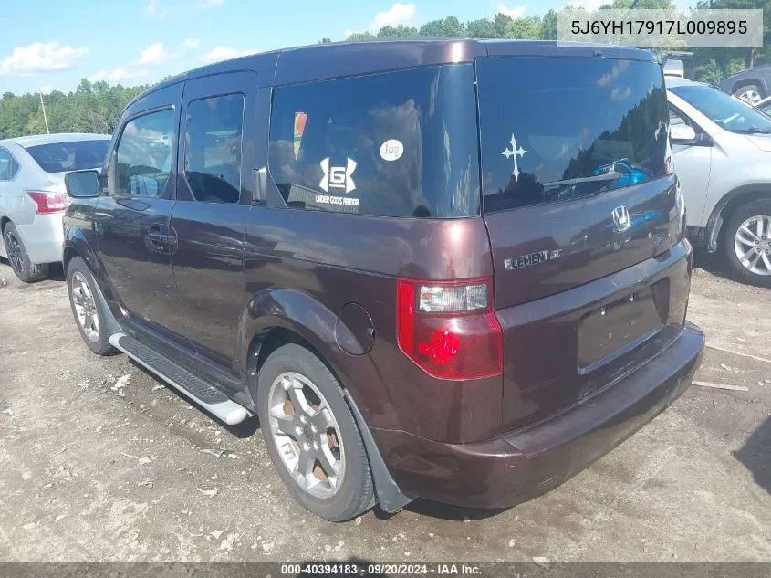 5J6YH17917L009895 2007 Honda Element Sc