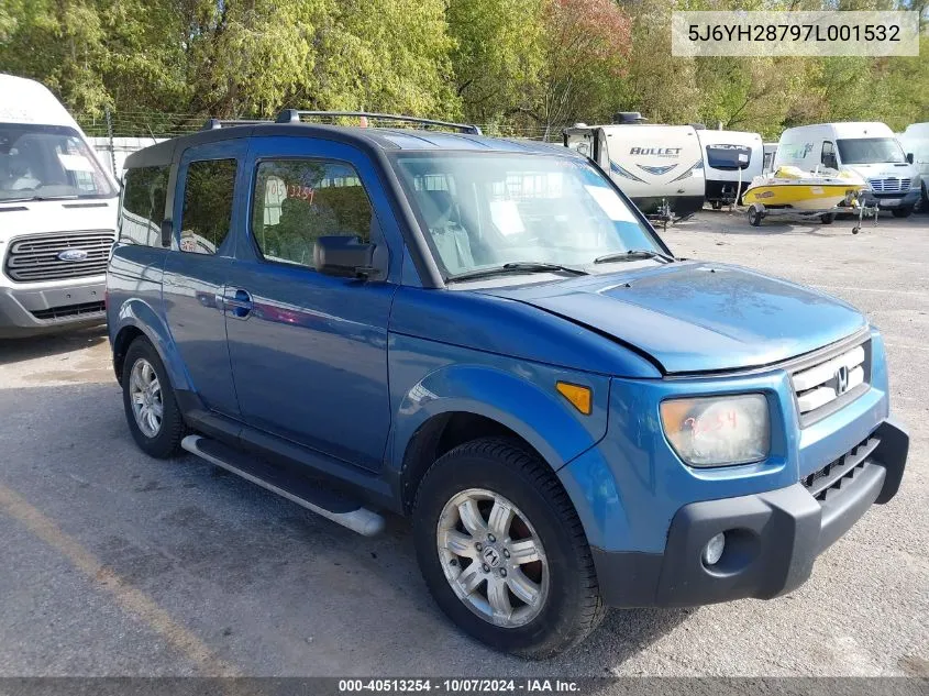 5J6YH28797L001532 2007 Honda Element Ex