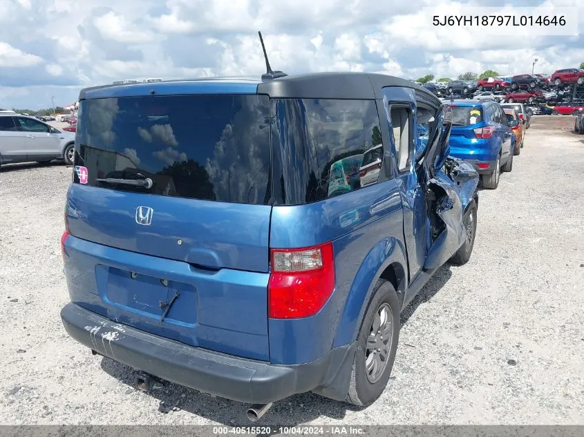 5J6YH18797L014646 2007 Honda Element Ex