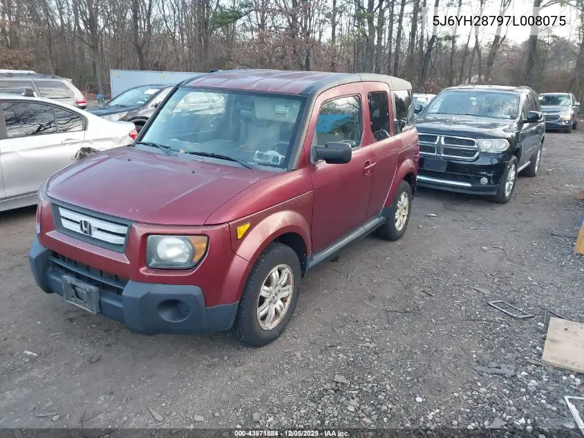 5J6YH28797L008075 2007 Honda Element Ex
