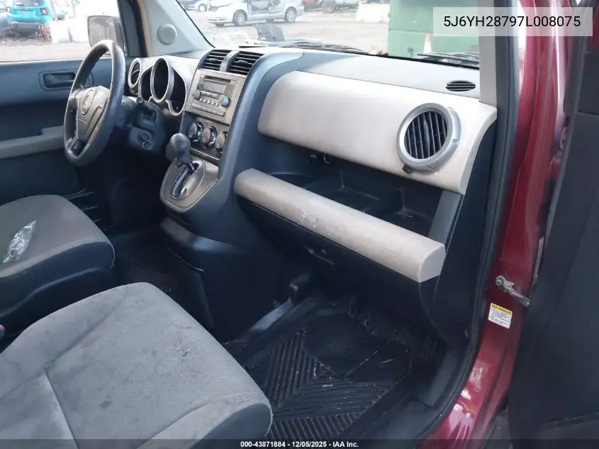 5J6YH28797L008075 2007 Honda Element Ex