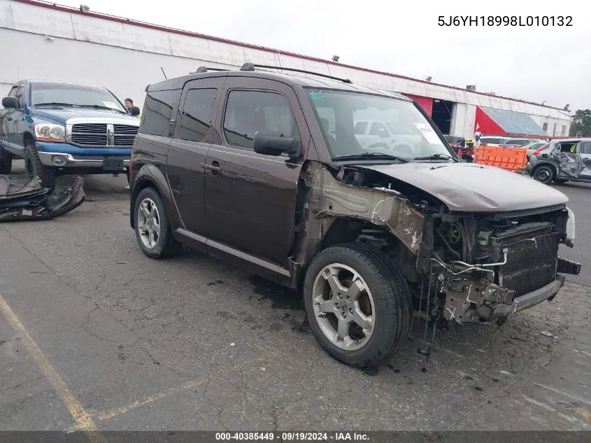 5J6YH18998L010132 2008 Honda Element Sc