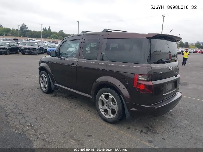 5J6YH18998L010132 2008 Honda Element Sc