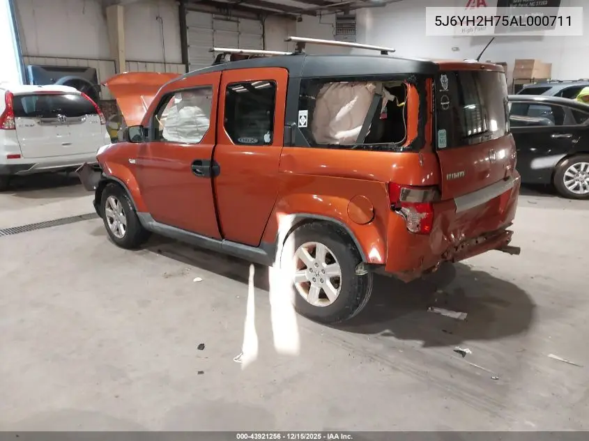 5J6YH2H75AL000711 2010 Honda Element Ex