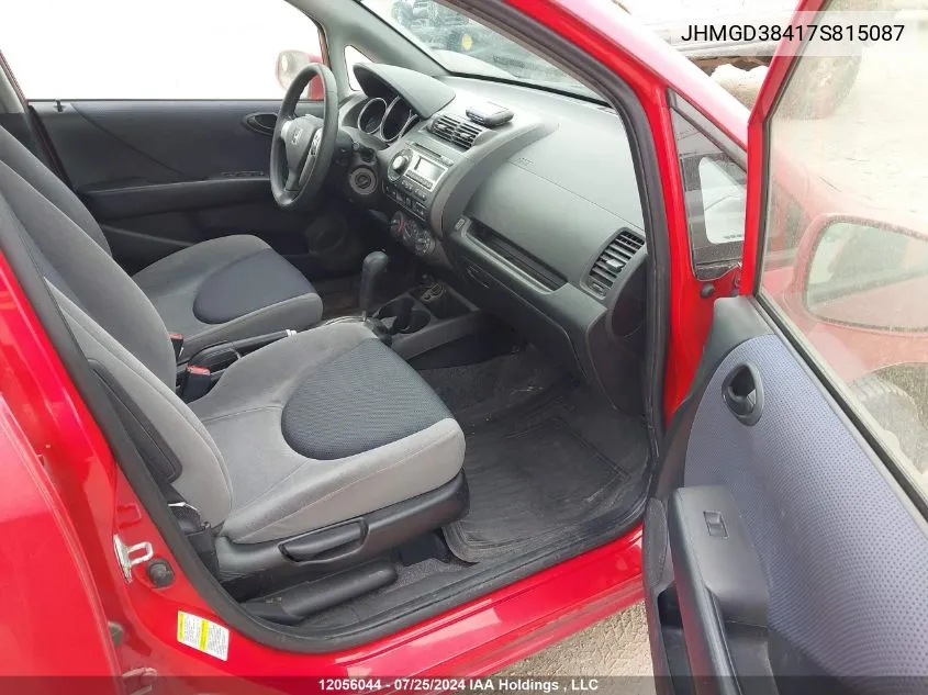 JHMGD38417S815087 2007 Honda Fit