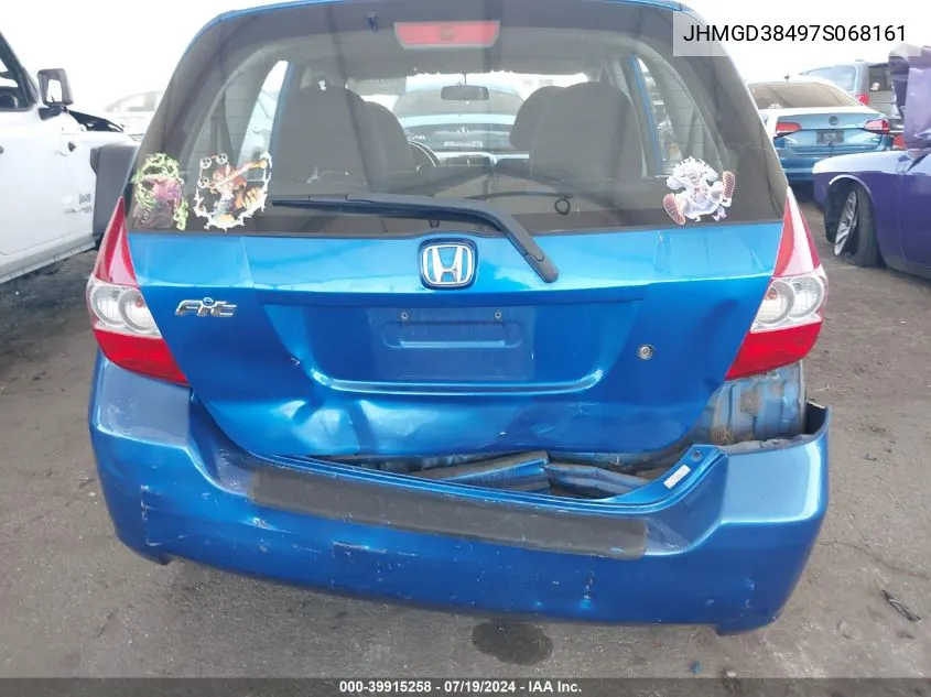 JHMGD38497S068161 2007 Honda Fit