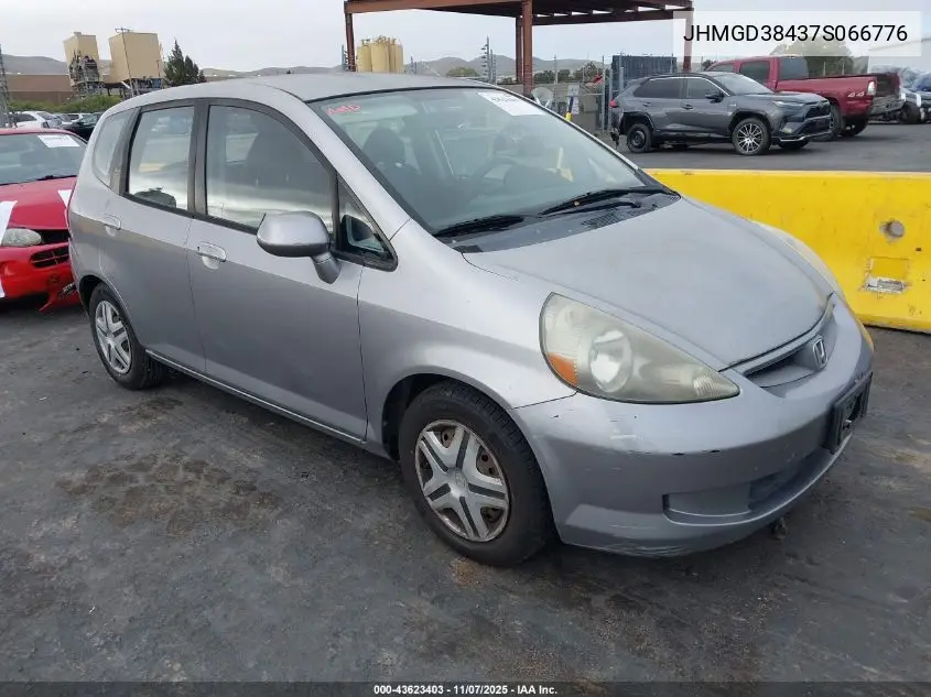 JHMGD38437S066776 2007 Honda Fit