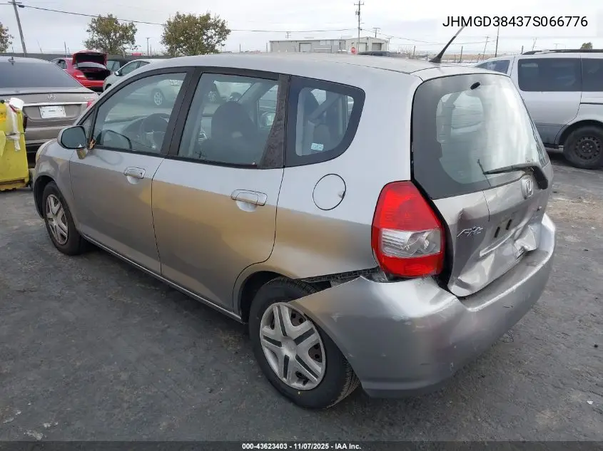 JHMGD38437S066776 2007 Honda Fit