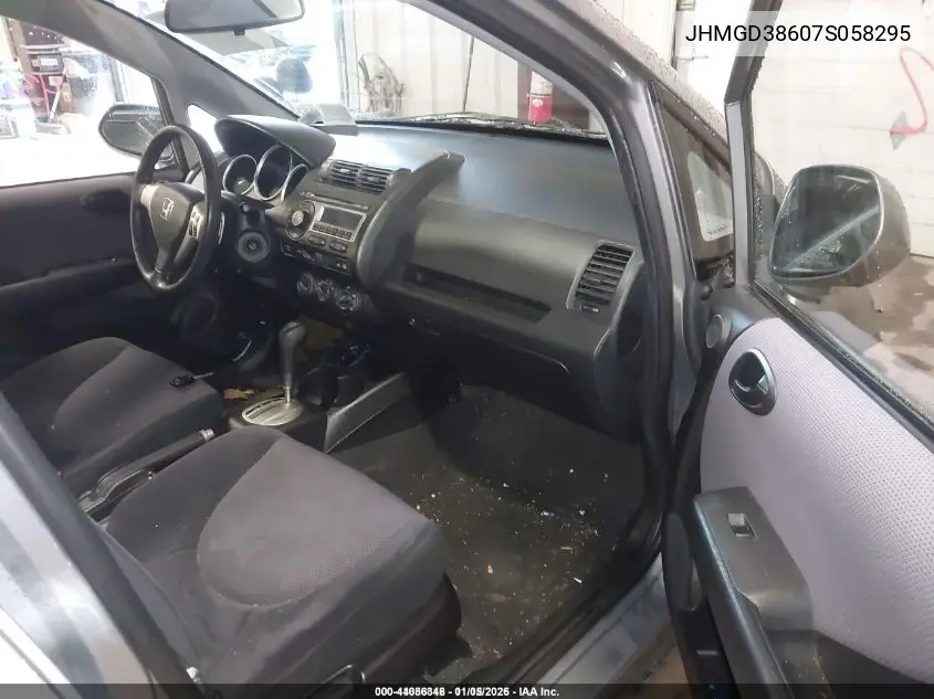 JHMGD38607S058295 2007 Honda Fit Sport
