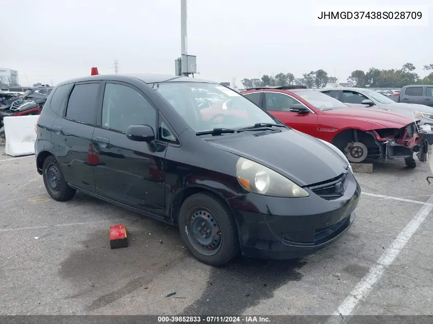 JHMGD37438S028709 2008 Honda Fit