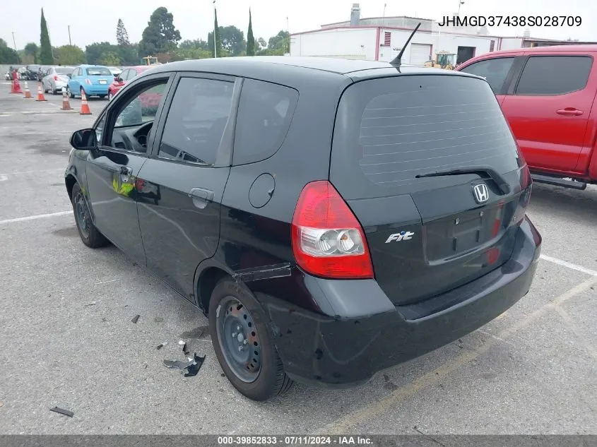 JHMGD37438S028709 2008 Honda Fit