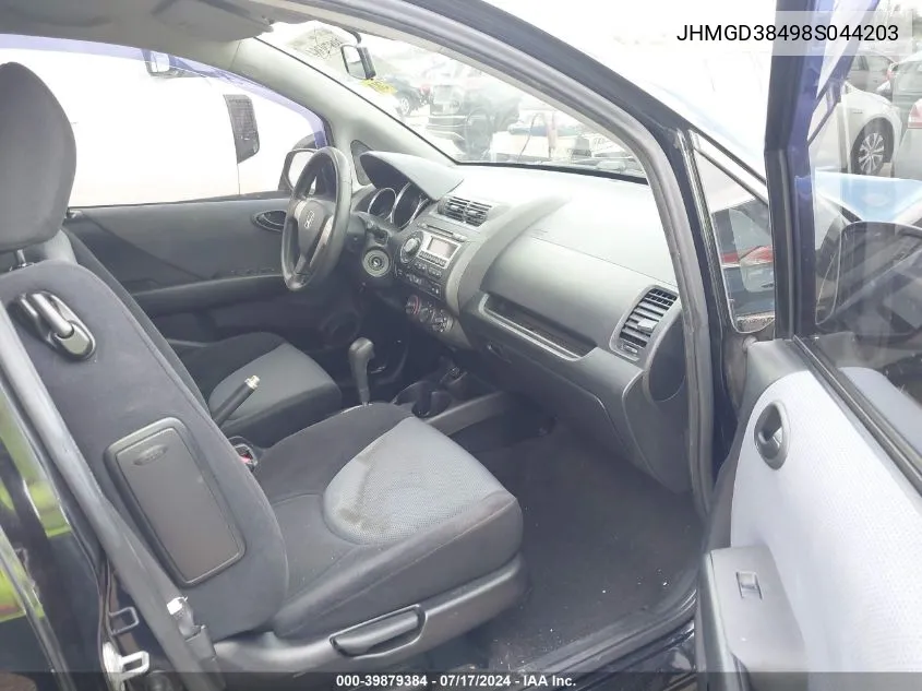 JHMGD38498S044203 2008 Honda Fit