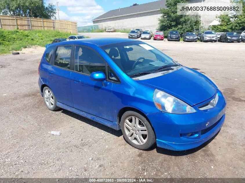 JHMGD37688S009882 2008 Honda Fit Sport