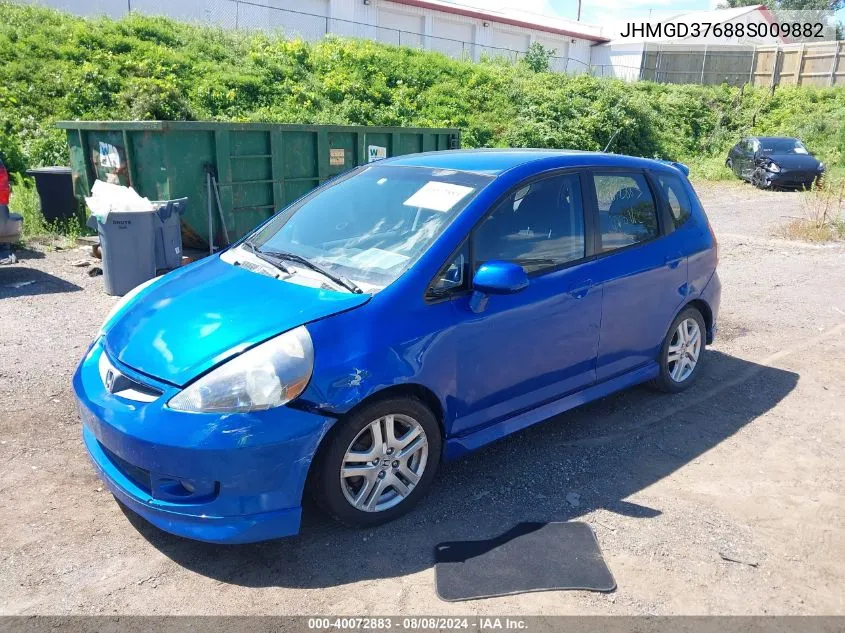 JHMGD37688S009882 2008 Honda Fit Sport