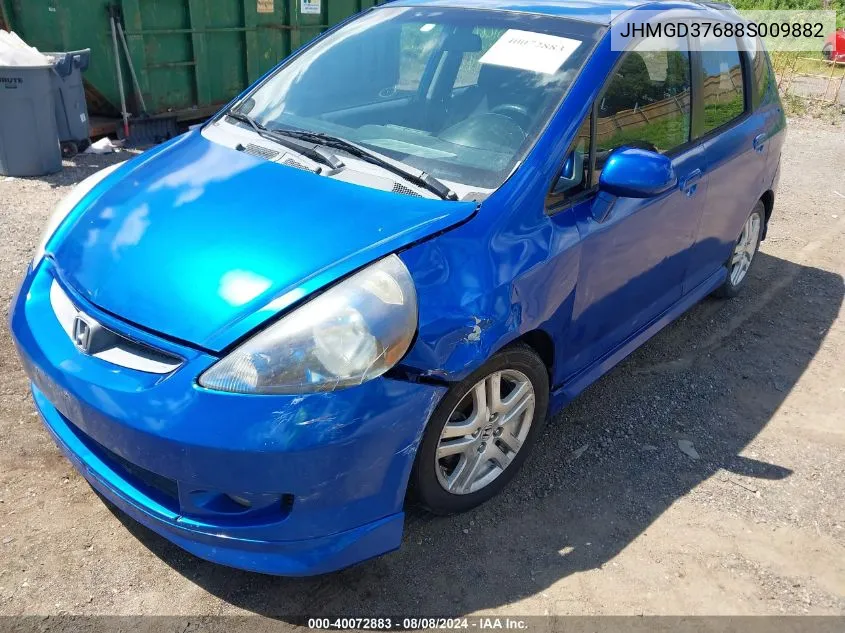 JHMGD37688S009882 2008 Honda Fit Sport