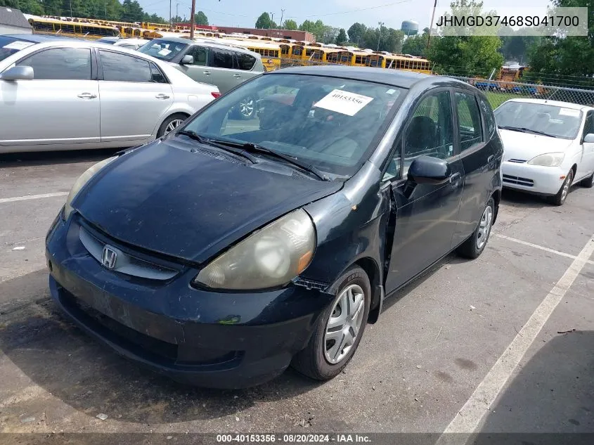 JHMGD37468S041700 2008 Honda Fit