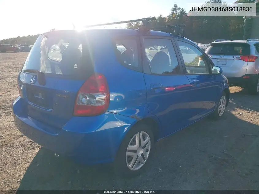 JHMGD38468S018836 2008 Honda Fit