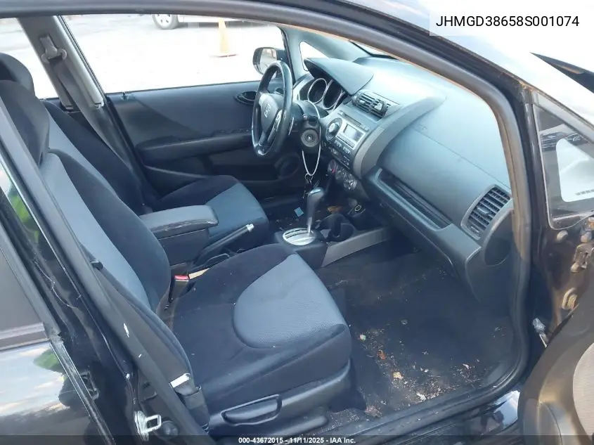 JHMGD38658S001074 2008 Honda Fit Sport