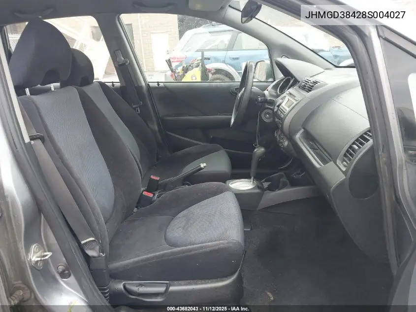 JHMGD38428S004027 2008 Honda Fit