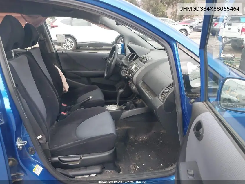 JHMGD384X8S065464 2008 Honda Fit