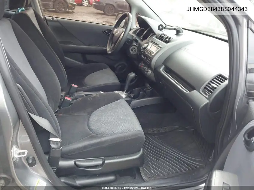 JHMGD38438S044343 2008 Honda Fit