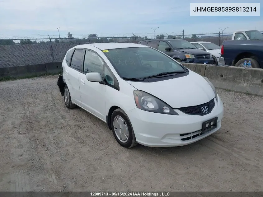 2009 Honda Fit VIN: JHMGE88589S813214 Lot: 12009713