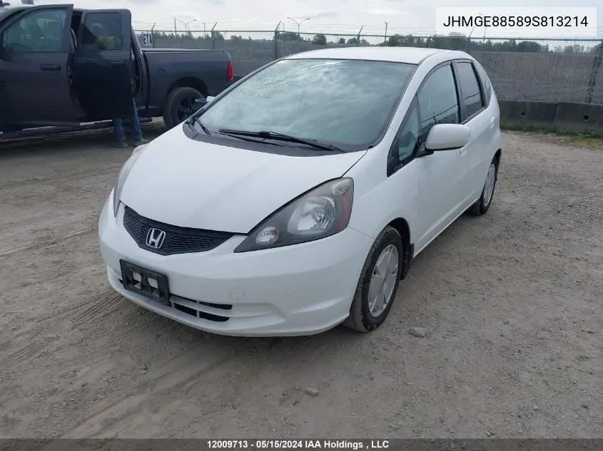 2009 Honda Fit VIN: JHMGE88589S813214 Lot: 12009713