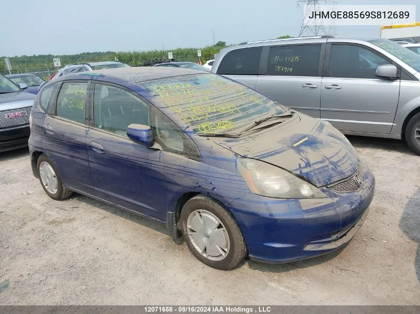 JHMGE88569S812689 2009 Honda Fit