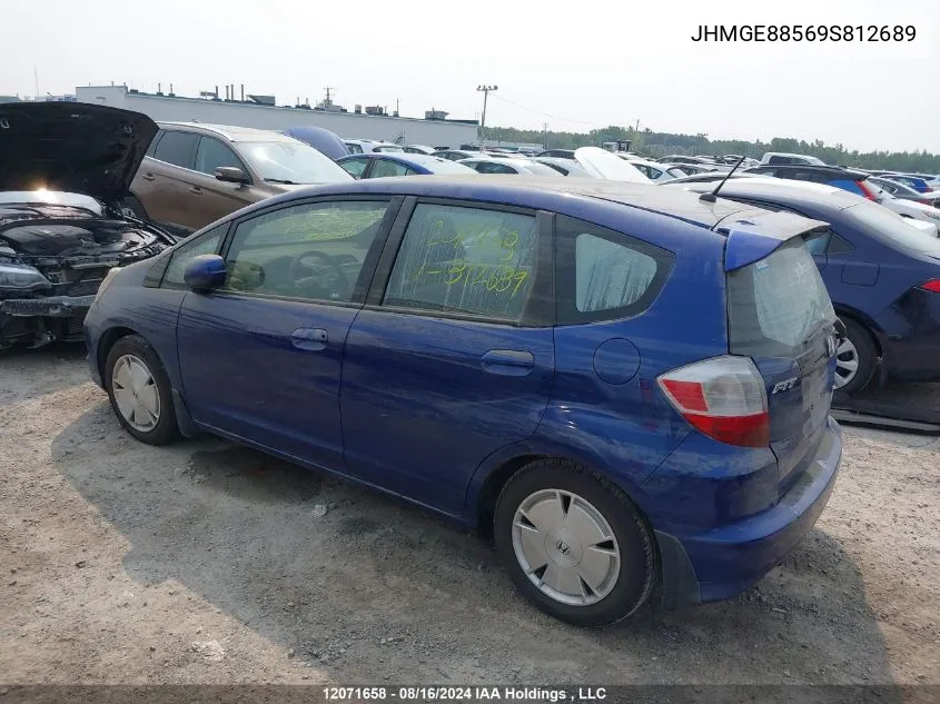 JHMGE88569S812689 2009 Honda Fit