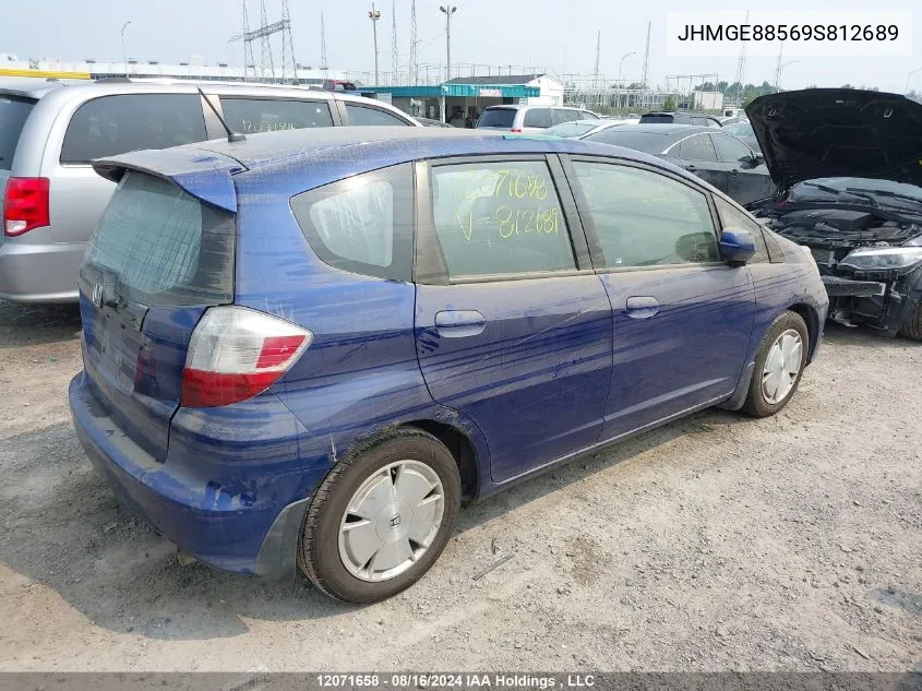 JHMGE88569S812689 2009 Honda Fit