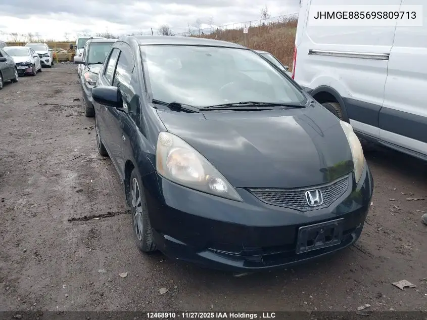 JHMGE88569S809713 2009 Honda Fit Lx