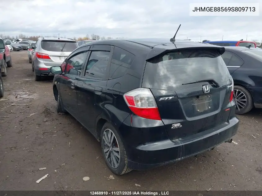 JHMGE88569S809713 2009 Honda Fit Lx