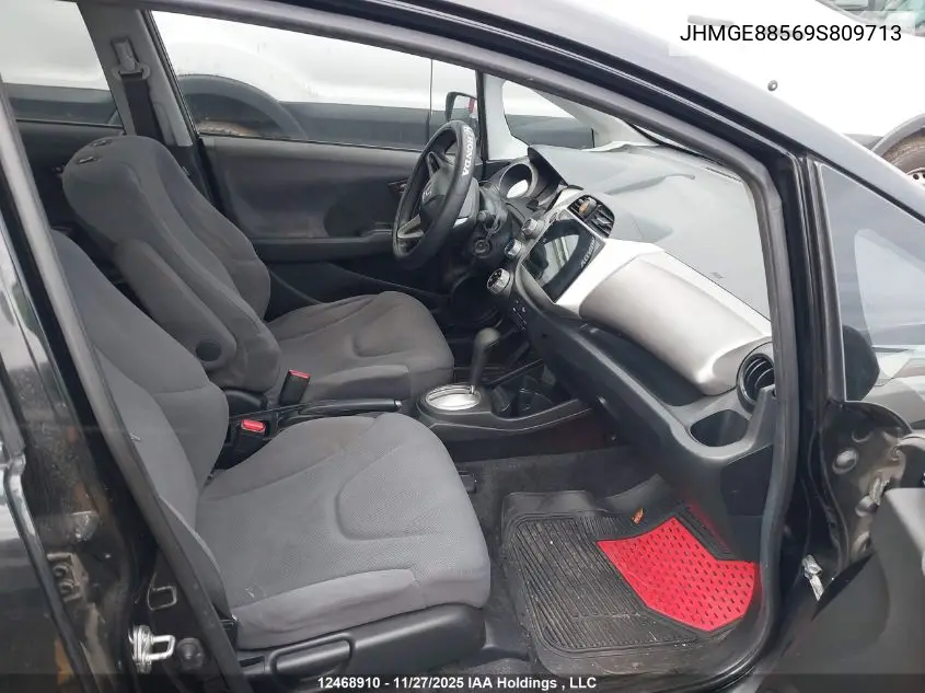 JHMGE88569S809713 2009 Honda Fit Lx