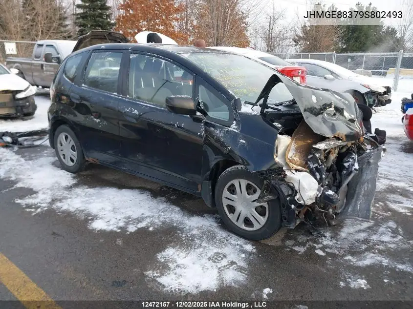 JHMGE88379S802493 2009 Honda Fit Dx-A