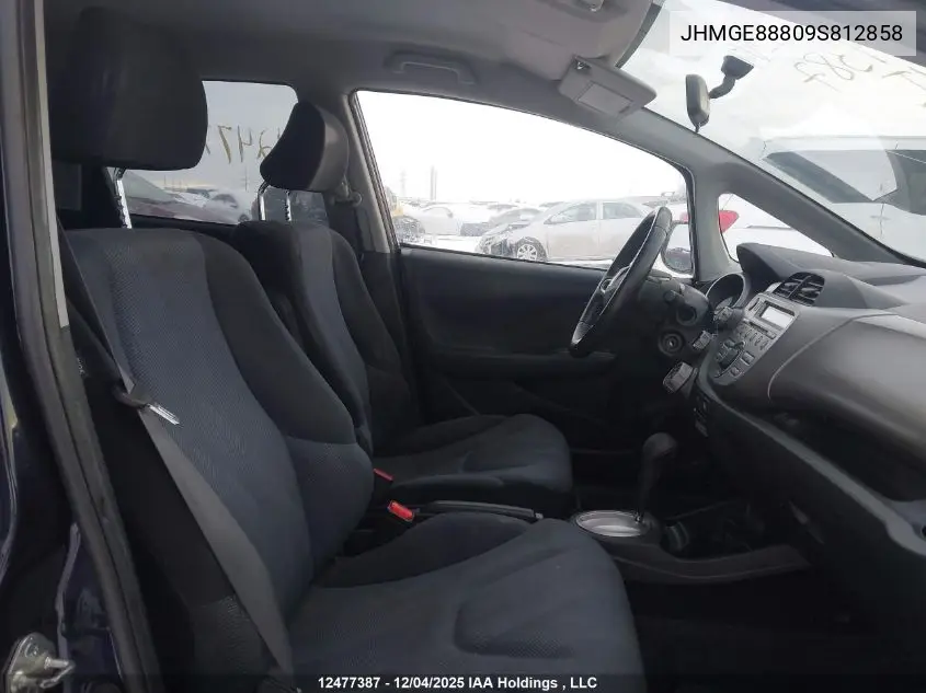 JHMGE88809S812858 2009 Honda Fit