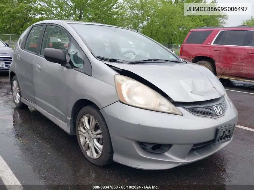 2009 Honda Fit Sport VIN: JHMGE88699S006497 Lot: 39347860