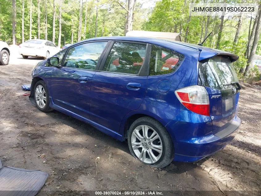 JHMGE88419S062223 2009 Honda Fit Sport