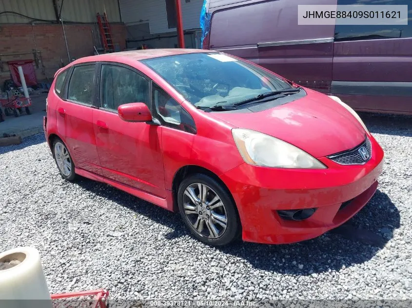 2009 Honda Fit Sport VIN: JHMGE88409S011621 Lot: 39378721