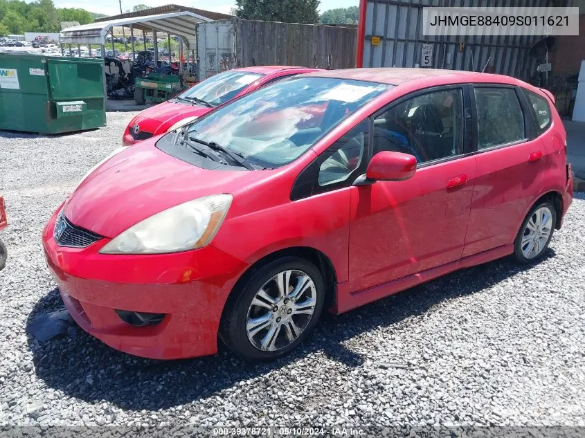 JHMGE88409S011621 2009 Honda Fit Sport