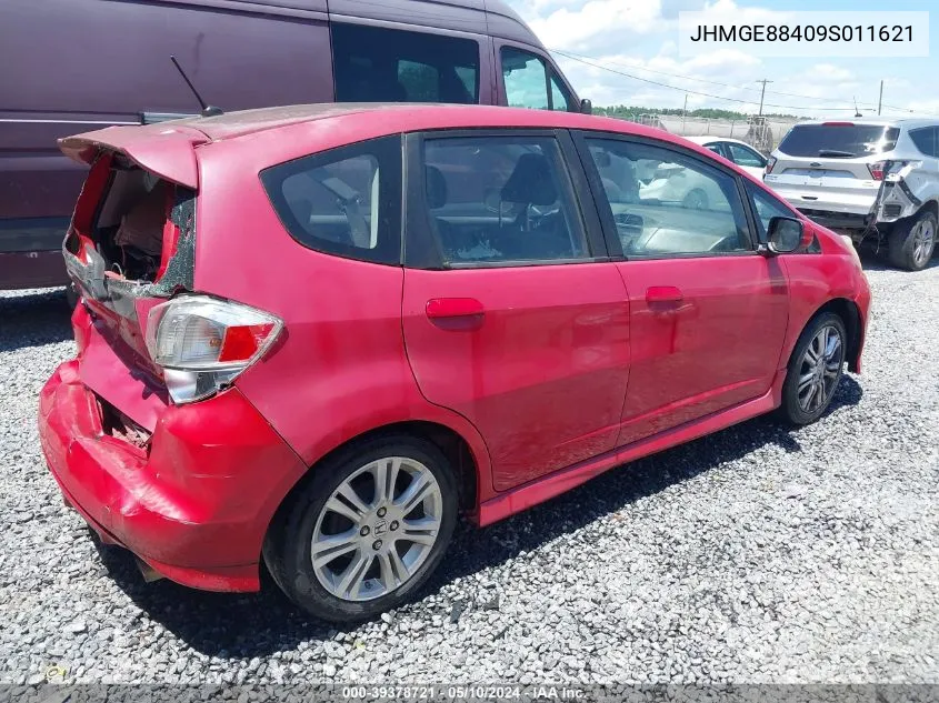 2009 Honda Fit Sport VIN: JHMGE88409S011621 Lot: 39378721