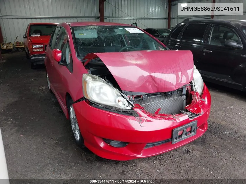 2009 Honda Fit Sport VIN: JHMGE88629S041611 Lot: 39414711