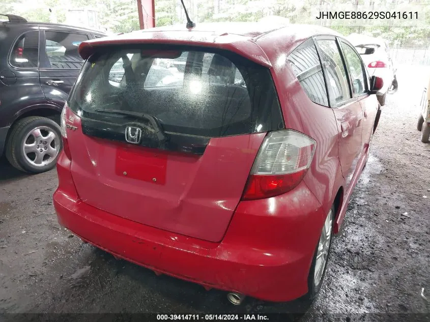 2009 Honda Fit Sport VIN: JHMGE88629S041611 Lot: 39414711