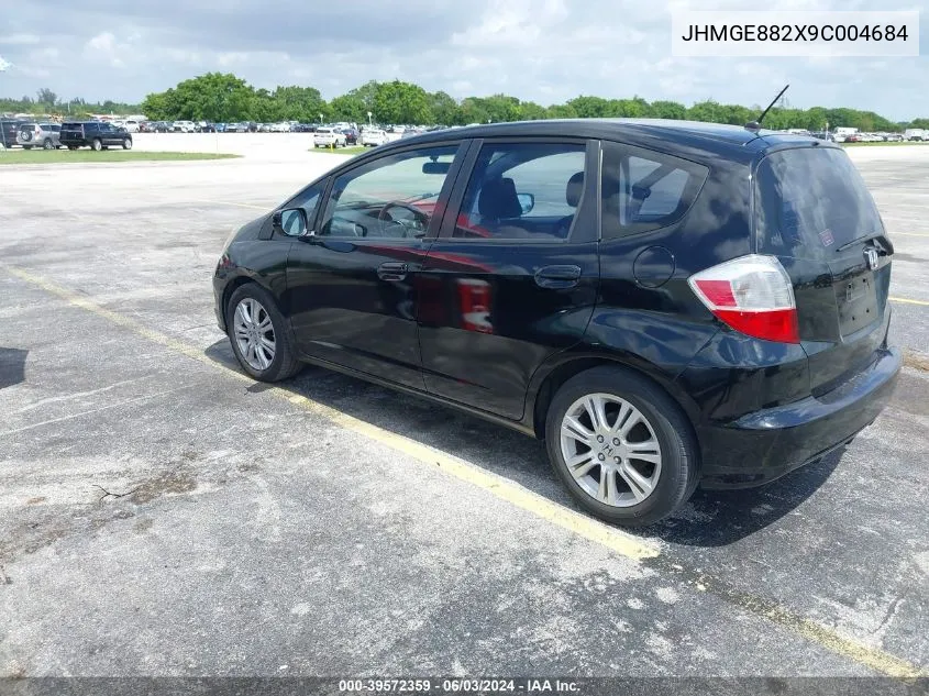 JHMGE882X9C004684 2009 Honda Fit