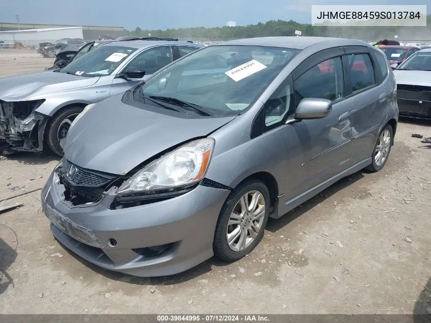 2009 Honda Fit Sport VIN: JHMGE88459S013784 Lot: 39844995