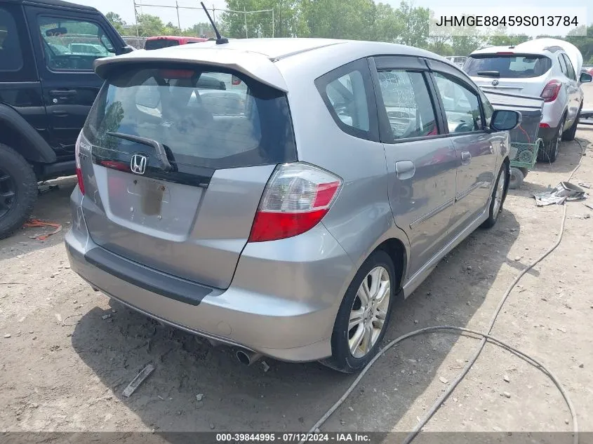 2009 Honda Fit Sport VIN: JHMGE88459S013784 Lot: 39844995